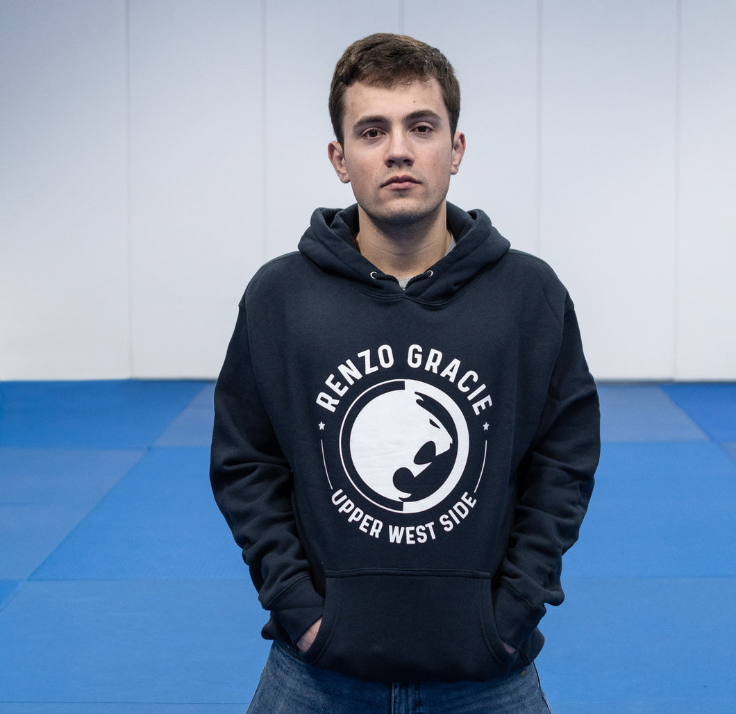 Renzo Gracie UWS Hooded Pullover Sweatshirt - Navy