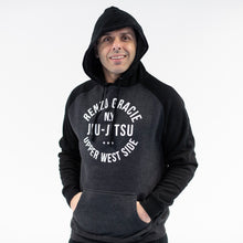 Load image into Gallery viewer, Upper West Side Hoodie - Heather Gray and Black