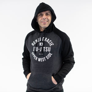 Upper West Side Hoodie - Heather Gray and Black